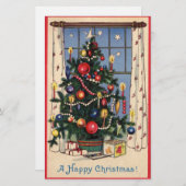 Vintage Christmas Tree (Front/Back)