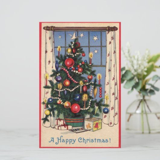 Vintage Christmas Tree (Standing Front)