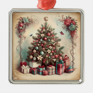 Vintage Christmas Tree Ornament