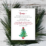 Vintage Christmas Tree We've Moved Holiday Cards<br><div class="desc">Vintage Christmas Tree We've Moved Holiday Moving announcement Postcard Decorated Christmas tree</div>