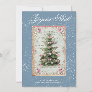 Vintage Christmas Tree Winter