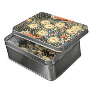 Vintage Christmas, Tree with Candles and a Star Jigsaw Puzzle