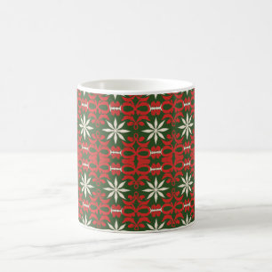 Vintage Christmas/winter patterned  Coffee Mug