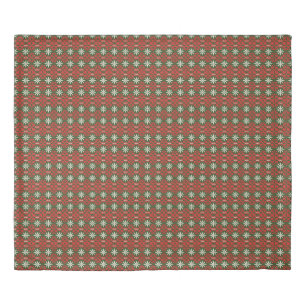 Vintage Christmas/winter patterned Duvet Cover