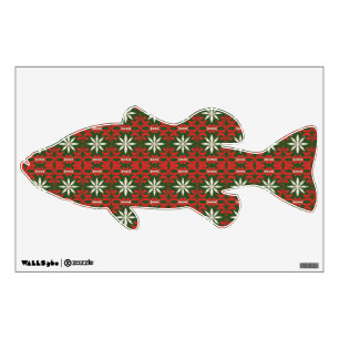 Vintage Christmas/winter patterned Wall Decal