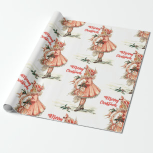 Vintage Christmas Wrapping Paper