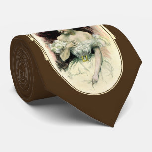 Vintage Christy Girl, Antique Bridal Portrait Tie