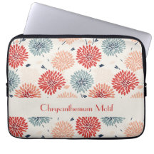 Vintage Chrysanthemum Motif Japenese Pattern