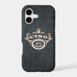 Vintage Cigar Ad Label iPhone 17 Case