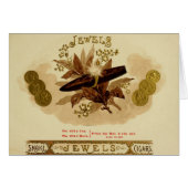 Vintage Cigar Box Label (Front Horizontal)
