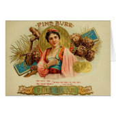 Vintage Cigar Box Label (Front Horizontal)