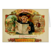Vintage Cigar Box Label (Front Horizontal)