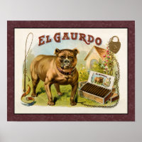 VINTAGE CIGAR BOX LABEL ART 