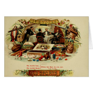 Vintage Cigar Box Label Cards
