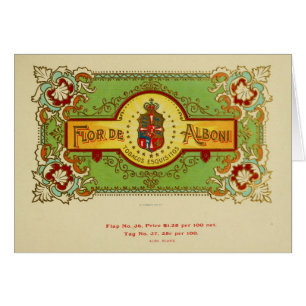 Vintage Cigar Box Label Cards