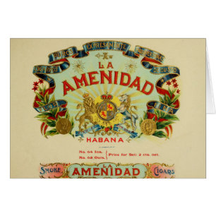Vintage Cigar Box Label Cards