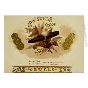 Vintage Cigar Box Label Cards