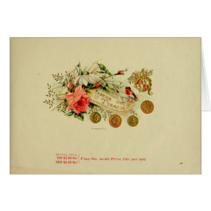 Vintage Cigar Box Label Cards