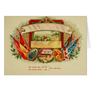 Vintage Cigar Box Label Cards