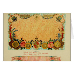 Vintage Cigar Box Label Cards