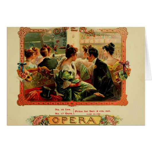 Vintage Cigar Box Label Cards (Front Horizontal)