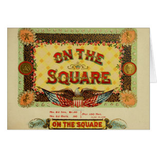 Vintage Cigar Box Label Cards