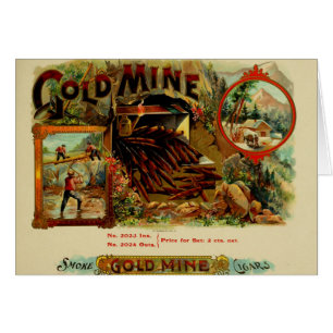 Vintage Cigar Box Label Cards