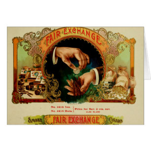 Vintage Cigar Box Label Cards