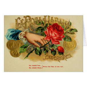 Vintage Cigar Box Label Cards