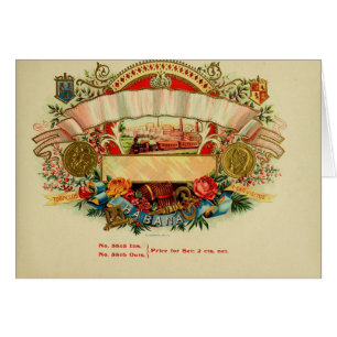 Vintage Cigar Box Label Cards