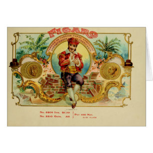 Vintage Cigar Box Label Cards
