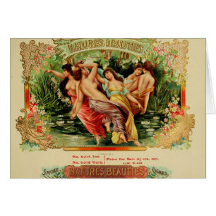 Vintage Cigar Box Label Cards