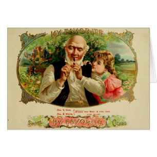 Vintage Cigar Box Label Cards