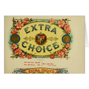Vintage Cigar Box Label Cards