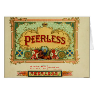 Vintage Cigar Box Label Cards