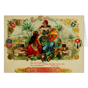 Vintage Cigar Box Label Cards