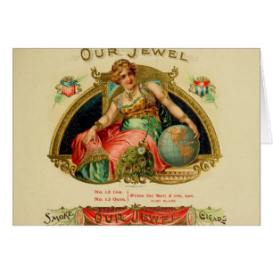 Vintage Cigar Box Label Cards
