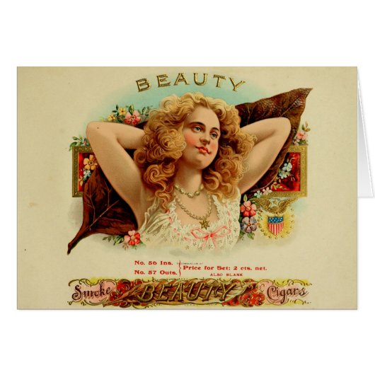 Vintage Cigar Box Label Cards (Front Horizontal)