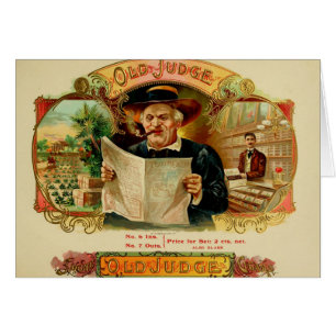 Vintage Cigar Box Label Cards