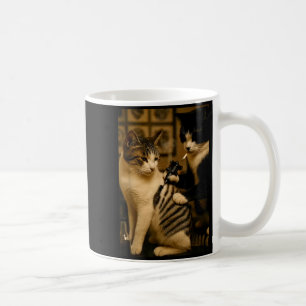 Vintage Cigarette Cat Smoking Tattoo Inked Artist Coffee Mug