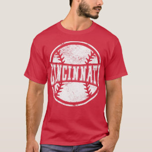 Vintage Cincinnati Baseball Baseball Team Gift T-Shirt