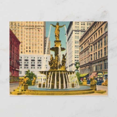 Vintage Cincinnati Postcard