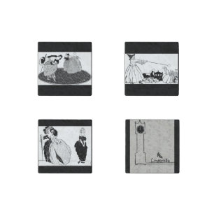 Vintage Cinderella Princess Fairy Tale Magnets