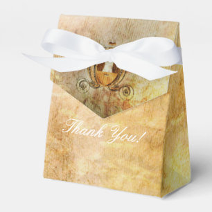 Vintage Cinderella Princess Shower Party Favor Bag Boxes