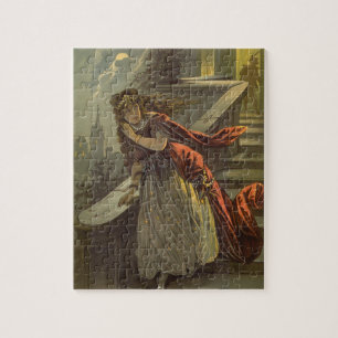 Vintage Cinderella, Victorian Fairy Tales Jigsaw Puzzle