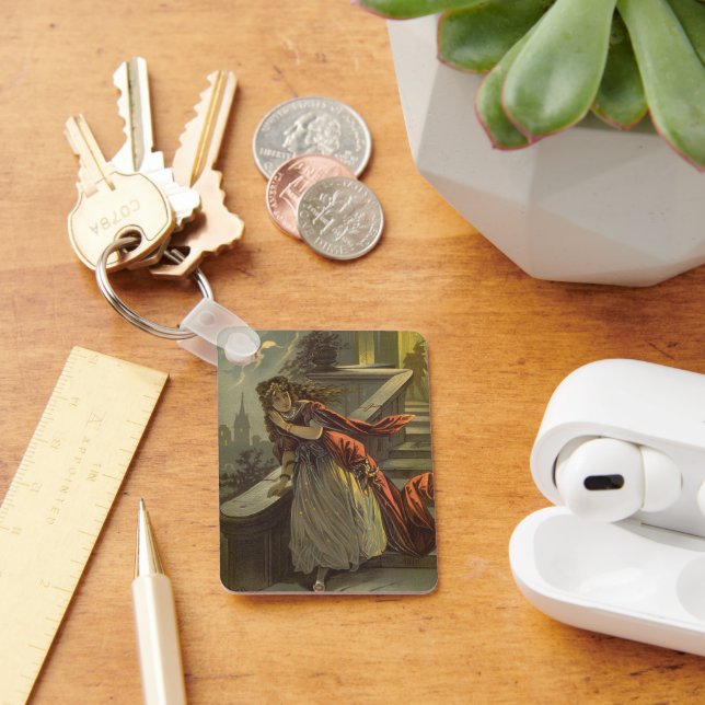 Vintage Cinderella, Victorian Fairy Tales Keychain (Desk)