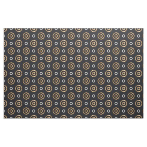 vintage circles fabric