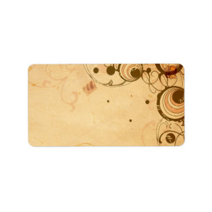 Vintage circles Label