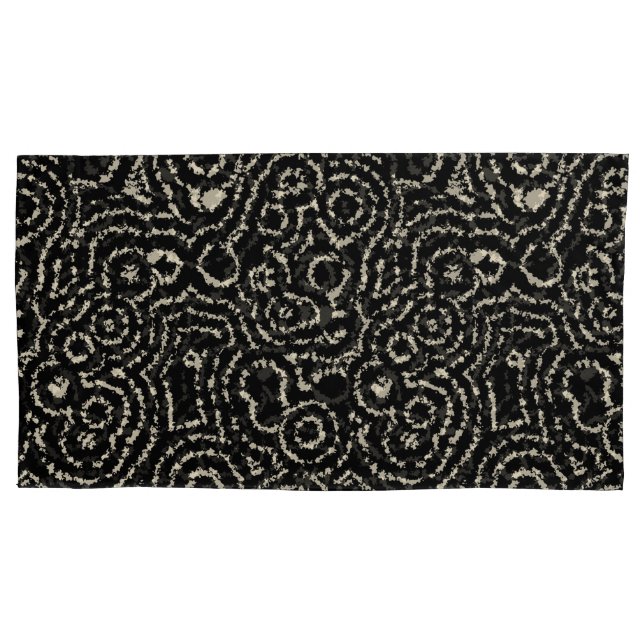 Vintage Circles Pillow Case (Front)