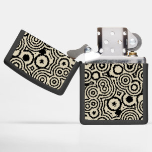 Vintage Circles Zippo Lighter